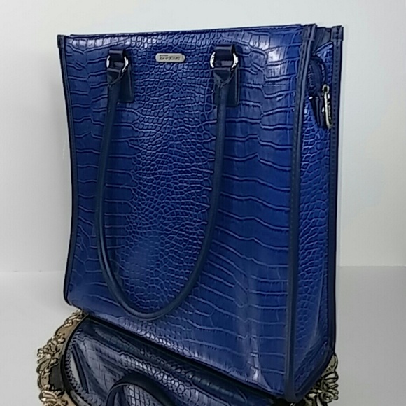 Targus Handbag Blue Large 15" X 13.5" Drop 12" - Picture 2 of 8